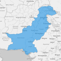 Map of Pakistan provinces and territories