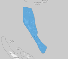 Map of Vanuatu Provinces