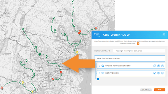 Auto-reassign incomplete deliveries