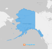 Map of Alaska Native Regional Corporation