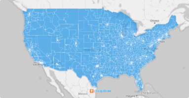 Map of U.S. PUMA