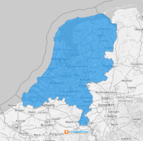 Map of The Netherlands municipalities