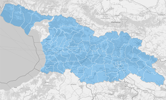 Map of Georgia Municipalities