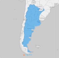 Map of Argentina Provinces