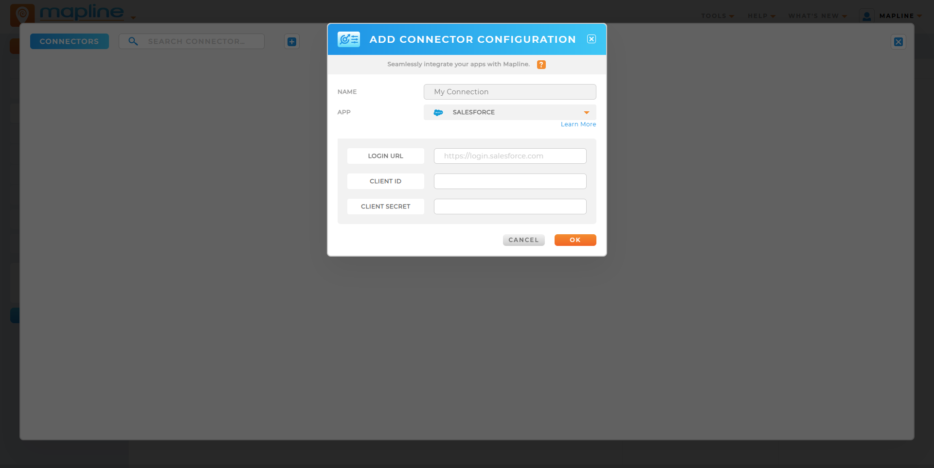 Salesforce Connector Configuration