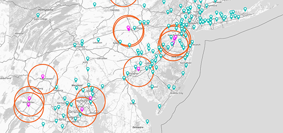 Turn a pin map into a powerhouse with Mapline