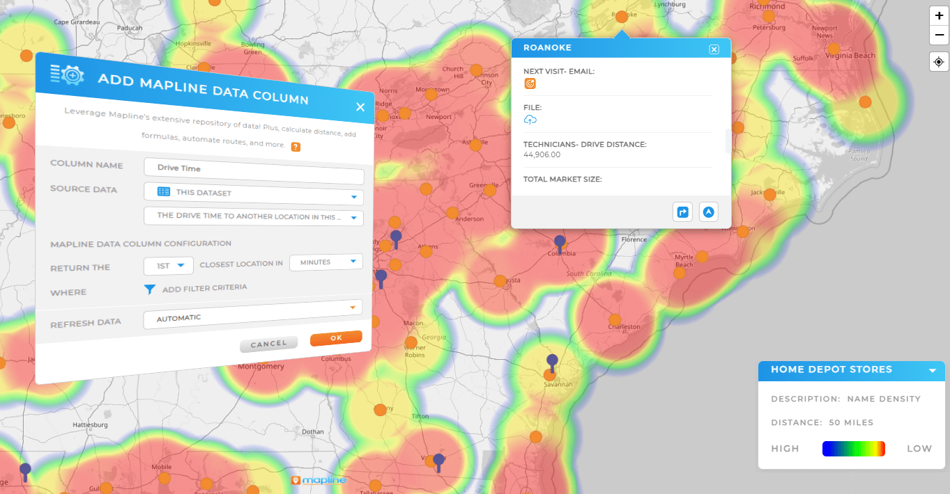Visualize real-time updates with Geo BI
