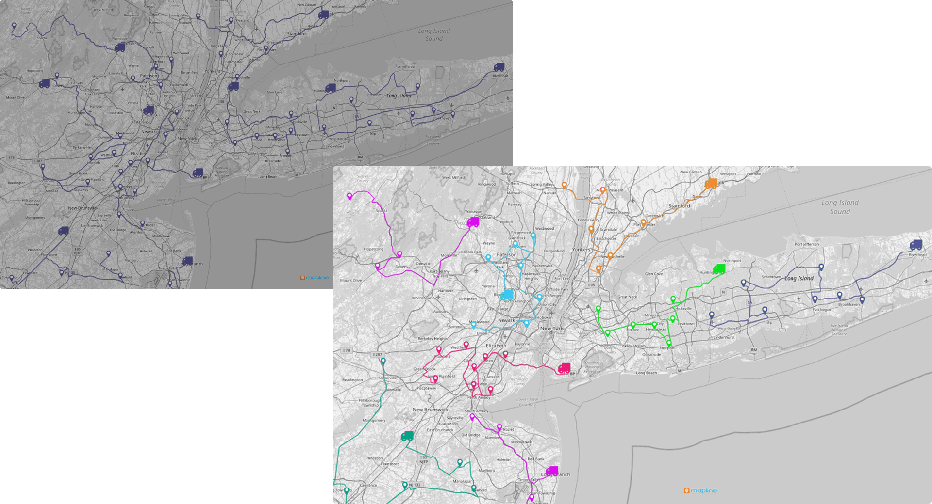 Eliminate routing chaos  and save thousands with Mapline's Geo Routing