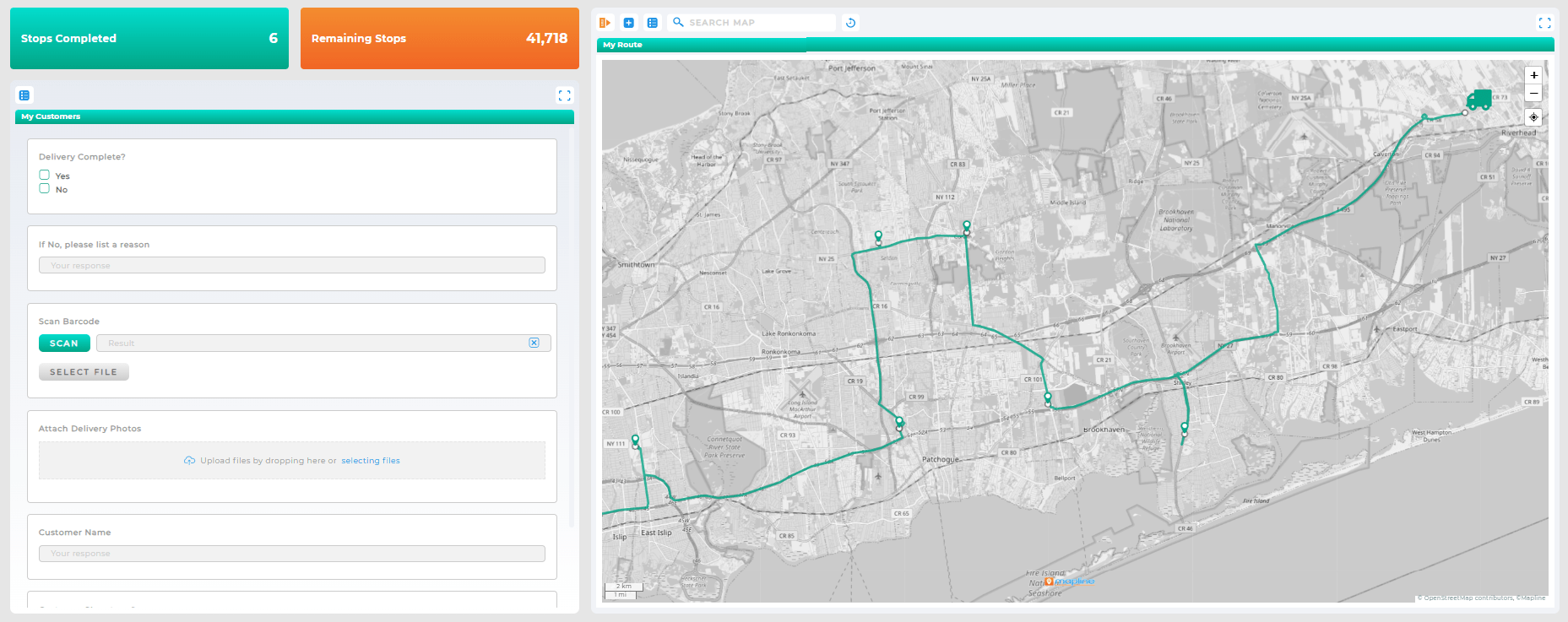 Empower drivers to take control of their routes