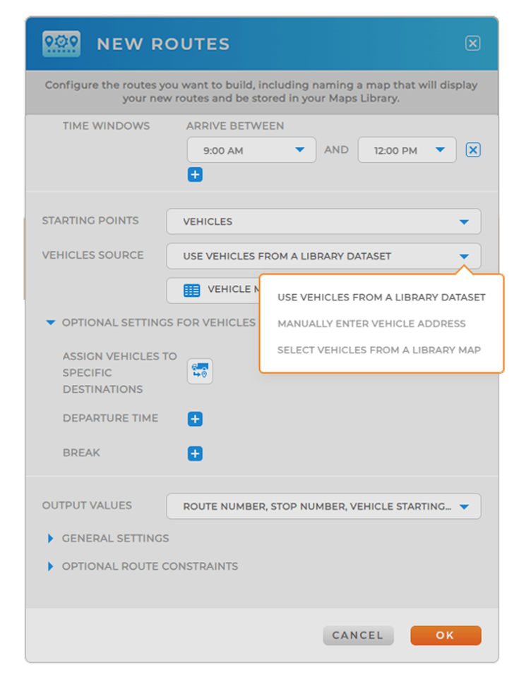 Vehicle Sources